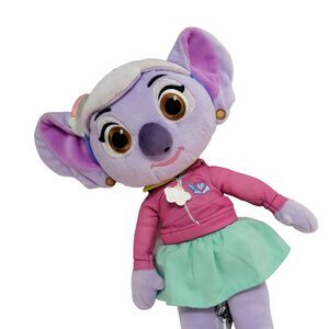Disney Junior TOTS Kacey Koala plush toy 14" T. O. T. collection purple stuffed